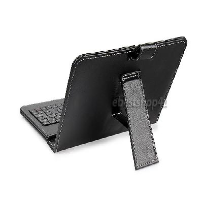 Synthetic Leather Carry case Keyboard with Micro USB for 7" and 8" Tablet PC - DOMO nCase K5M